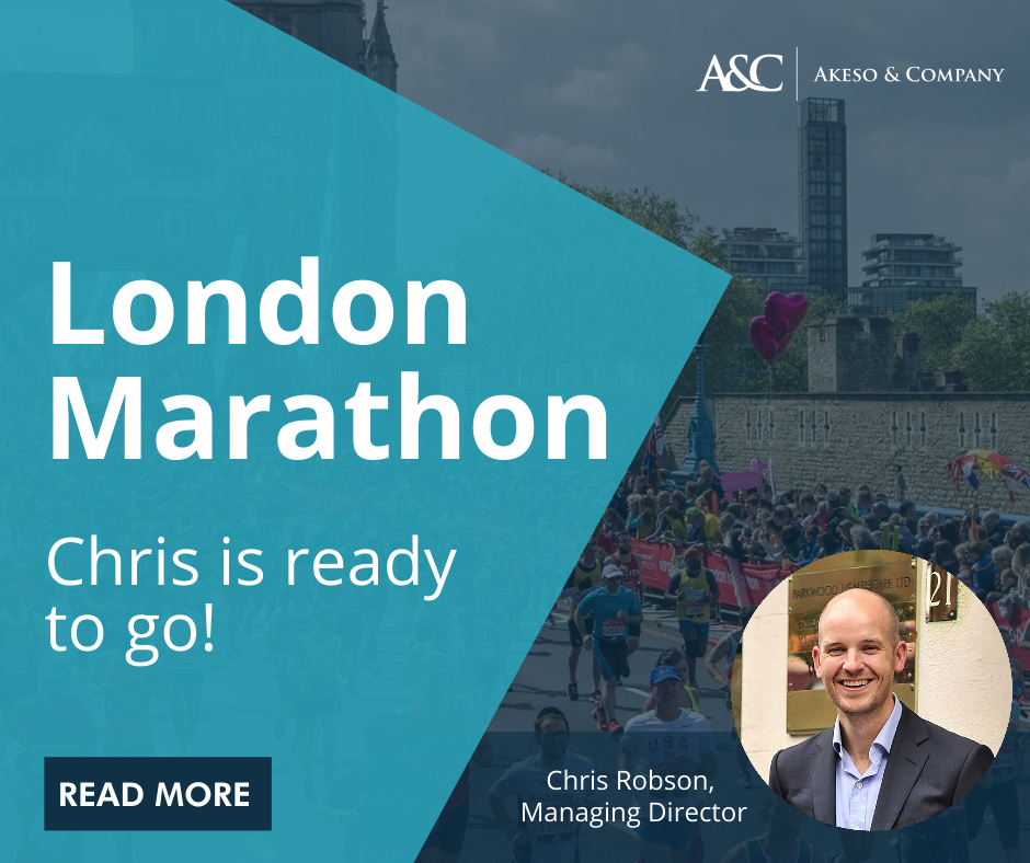It's #Londonmarathon week and we can already feel the pre-race buzz! Our MD is running his first <a href="/LondonMarathon/">TCS London Marathon</a> for <a href="/BrainTumourOrg/">The Brain Tumour Charity</a>
Any support towards Chris's fundraiser would be greatly appreciated! bit.ly/3CiBovF #healthcare #WeRunTogether