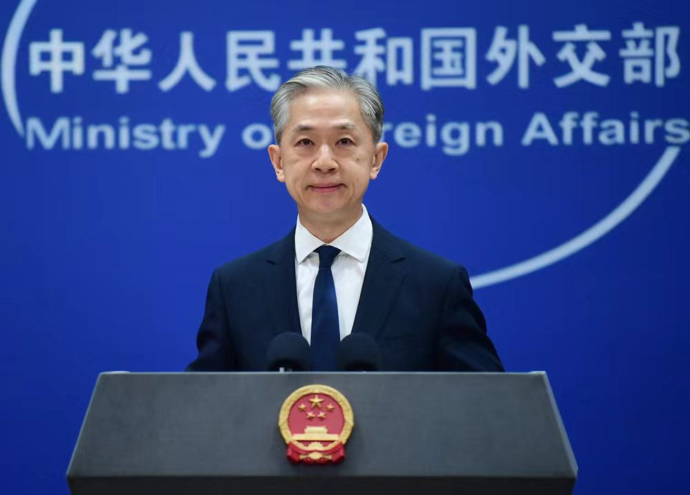 MFA_China's tweet image. When the US cannot even keep its own word, in what position can it talk about rules and order? A country like that will only bring damage to international rules.