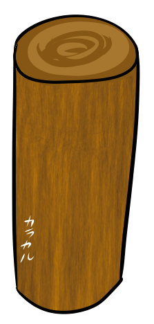 大黒柱です #カラ騒ぎ 