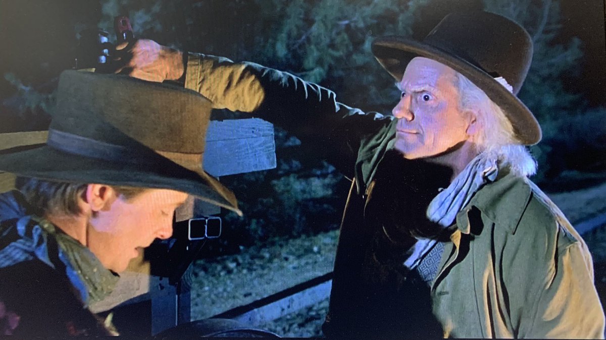 Kei_umeboshi's tweet image. ここの台詞、凄く胸に刺さるし未来に戻ることを決心したドクがかっこいい。

#BackToTheFuturePart3 #bttfpart3