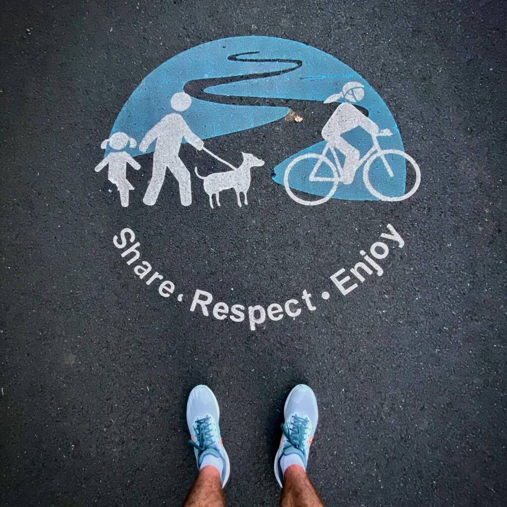 The Comber Greenway trail tagine is a life mantra instagr.am/p/CjFzmMsM3-_/