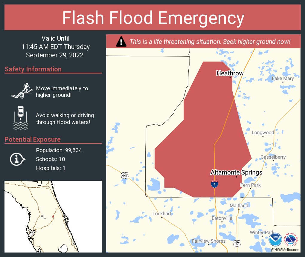 NWS Melbourne on Twitter quot Flash - Fd0uTkyVsAInwrl 