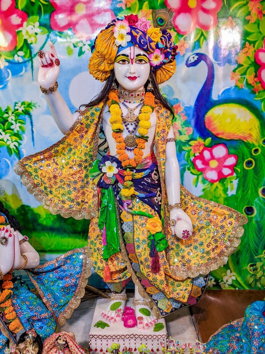 IskconAligarh's tweet photo. #Arjun #Krishna #deities(called as #Arjun #Varshney #Krishna) #Darshan,
#Iskcon #Aligarh #Gita #Gyan #Mandir, #Harduaganj. 29.09.2022
Photography courtesy of Mayapur Chandra (KRD) Prabhuji.
#APNA #SAHAYOGI #PREMI #PARIVAR.
#अपना #सहयोगी #प्रेमी #परिवार | https://t.co/vy1YvnXpaU