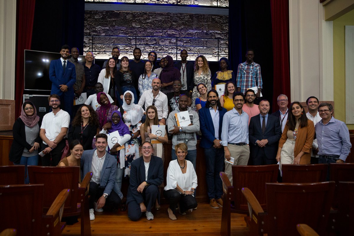 africacanarias_'s tweet photo. ¡Llegó el gran día! 🙌

Ayer, llegó el día tan esperado por todxs nosotrxs. Nuestros equipos de Mauritania y Canarias ya están juntxs para empezar a conectar y aportar sus ideas para sacar la mejor versión de nuestro mundo.

¡Empieza la aventura! https://t.co/eifxwbYkIw