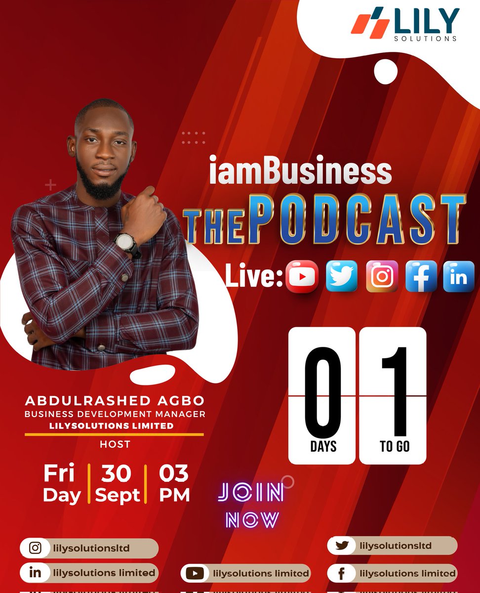 _sbtv_'s tweet photo. Get access Today✅ #iamBusiness the PODCAST 🎙 
Join Us: 👇
https://t.co/CpXfybDYu2 📥

💥It about to go Live

𝐒𝐞𝐞 𝐲𝐨𝐮 𝐬𝐨𝐨𝐧…👏🏼👏🏼👏🏼

📆 Friday September 30th, 2022
⏰ 03 : 00pm

𝖢𝗈𝗆𝗆𝖾𝗇𝗍 : #InternationalPodcastDay

𝖳𝖺𝗀 : 𝖸𝗈𝗎𝗋 𝖡𝗎𝗌𝗂𝗇𝖾𝗌𝗌 𝖯𝖺𝗀𝖾
.
. https://t.co/KzSdhCz8N2