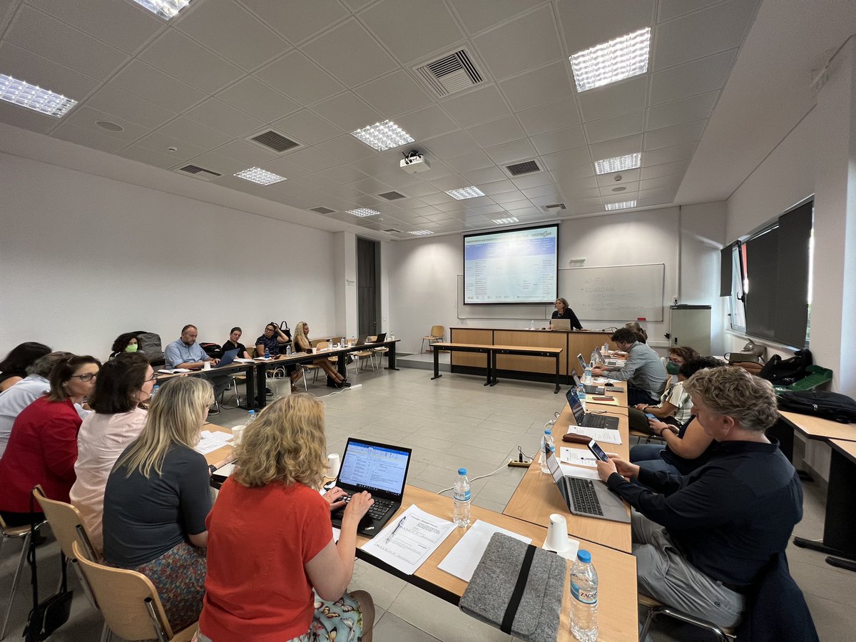 TargetedMPI's tweet photo. Our 5th Project Meeting in Athens is well underway! The implementation of our partners’ #GenderEquality Plans is at the forefront #TARGETEDMPI #H2020 #SwafS https://t.co/KwJNNIICRd