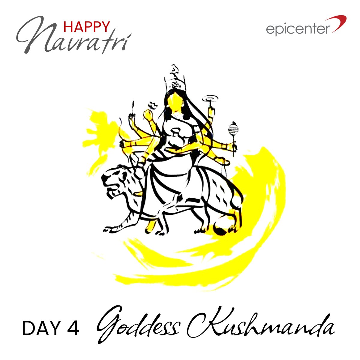 epicenterAI's tweet photo. Celebrating 4th day of Joyous Navratri!
#Navratri #Garba #Navdevi #day4 #Yellow
#LifeatEpi https://t.co/N16QZGbrfn