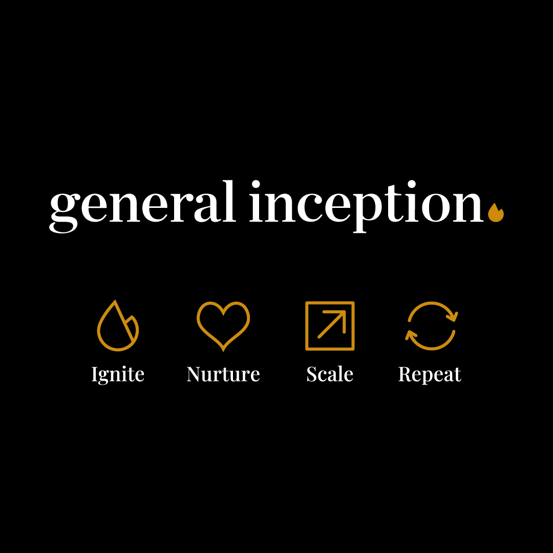 GenInception's tweet photo. Announcing #GeneralInception. A new kind of company co-founder and partner. We are industrializing company formation, so scientific innovations can burn bright. Our global team of thought leaders and business executives creates the first ever “#Igniter”
#LaunchDay #NewCo https://t.co/V84OJX4Di5