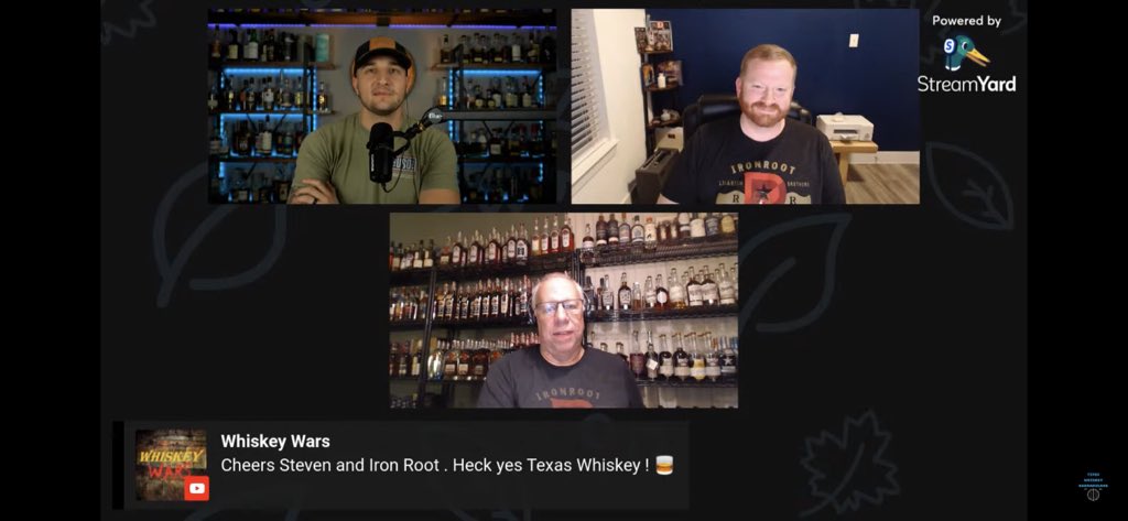 Check out Josh and Patrick talking all things Ironroot last night! youtu.be/3_CW0GIvGWI