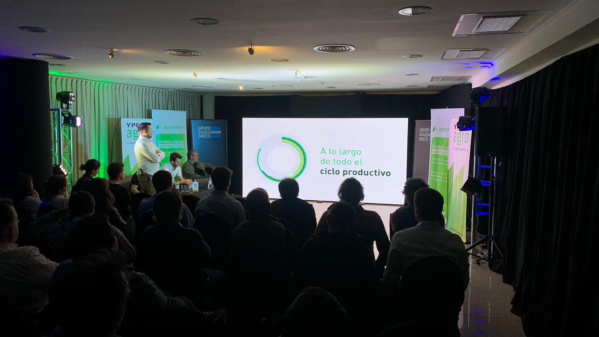 GuazzaroniGreco's tweet photo. Imágenes de la Charla “La cripto revolución del campo, Agrotoken.” @ArielScaliter  (CTO &amp; Co-Founder de Agrotoken)
Soluciones para nuestros clientes, siempre las mejores herramientas para su actividad.
@FacuMartin9 
@agrotoken 

#grupoguazzaronigreco #SiempreEnMovimiento https://t.co/LFlj3x9gBm