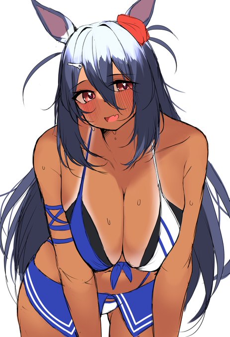 #ウマ娘
ヒシアマ姐さんのラフです 