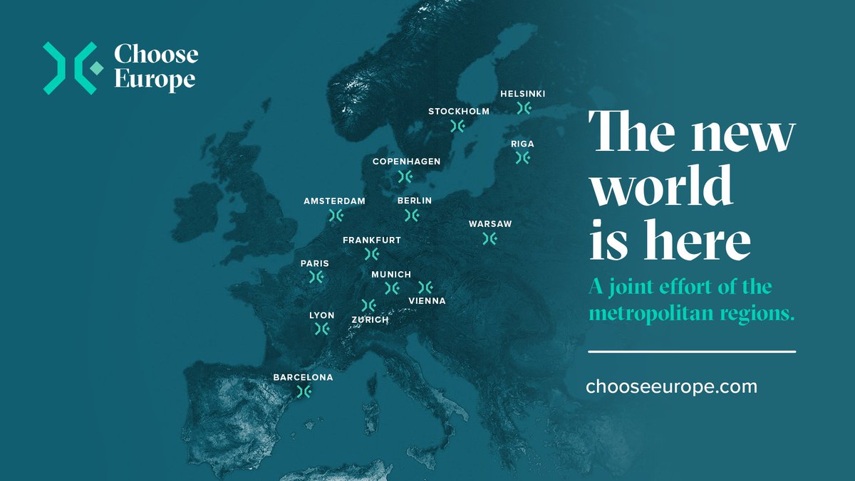 FRM_GmbH's tweet photo. 3/3🤝 Since these are challenging times, it sends a strong signal that cities and regions from all parts of Europe are uniting to make a joint case for relocation or investment. After all, we are also competitors, but what unifies us is our commitment to sharing European values. https://t.co/dguCFO8ITt