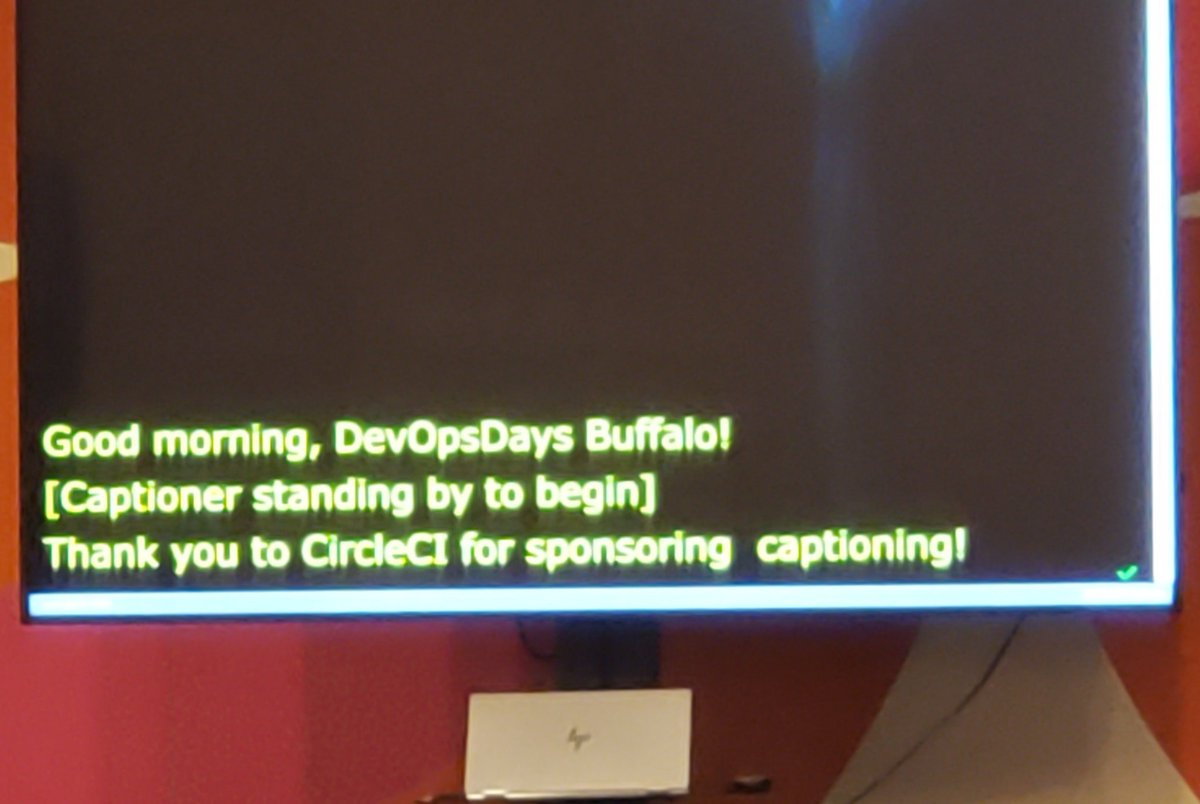 Programazing's tweet image. Look at @CircleCI being all awesome and inclusive at #DevOpsDaysBuf