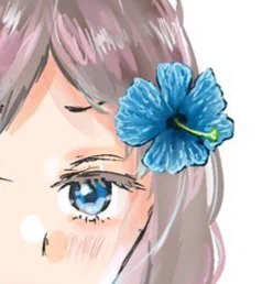 今回ハイビスカスが初めてまともに描けたのがちょっと嬉しかったです 