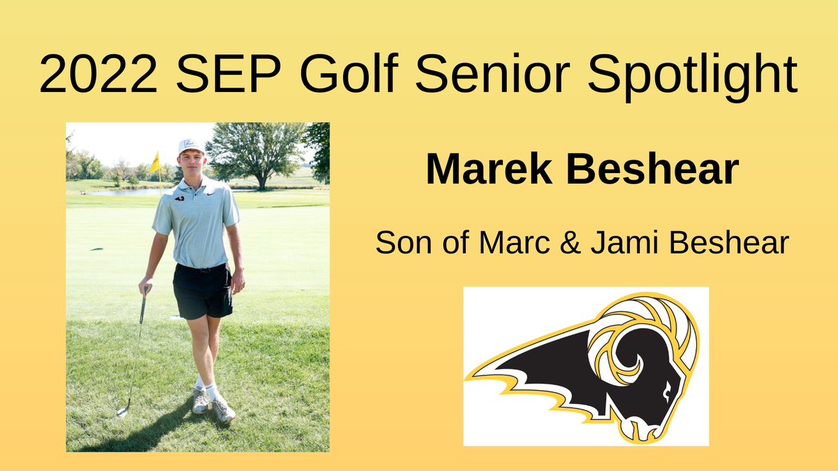 SEP_Powell's tweet photo. Our next senior spotlight for our 2022 SEP golf senior class is Marek Beshear. While Marek joined us late in his career, he has been a dedicated team member. Marek works hard while bringing a great attitude. Good luck as you move on to your next adventure! #SEPGolf #HOCOKing https://t.co/CxPkHtWtSq