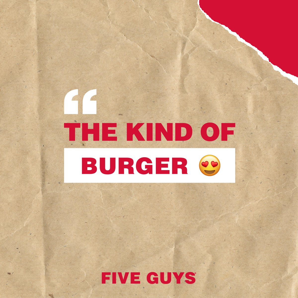 Five Guys Kuwait tweet media