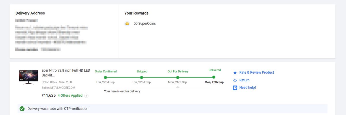 d_tbq's tweet photo. @flipkartsupport @Flipkart 
Hello Flipkart,
Invoice is missing from this page, also it was not present in box. Tried calling to customer support team they say it will be generated after the completion of replacement period. Kindly fix the issue is its bug and provide the invoice https://t.co/Gnm9rH8MP9