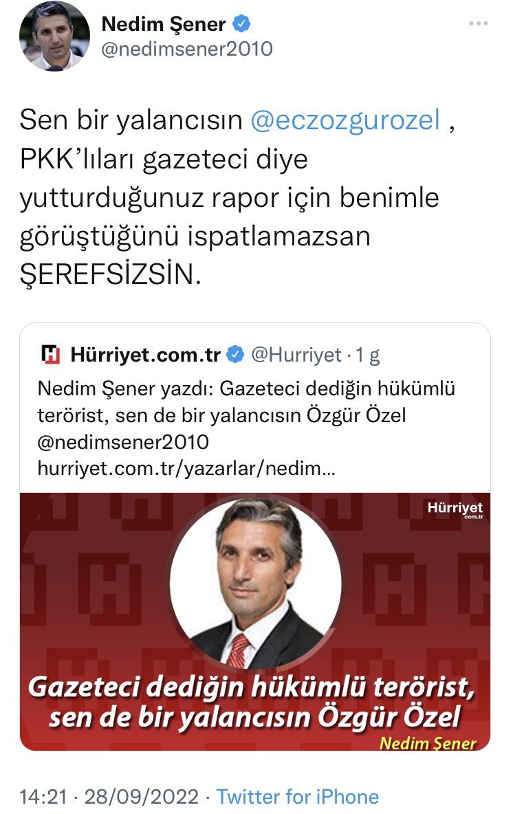 @nedimsener2010 Abimiz @eczozgurozel’e Sormuş. Cevabını Merak ediyoruz Gerçekten 👇👇👇👇👇 @eczozgurozel Ş*e*r*e*f*s*i*z*m*i?