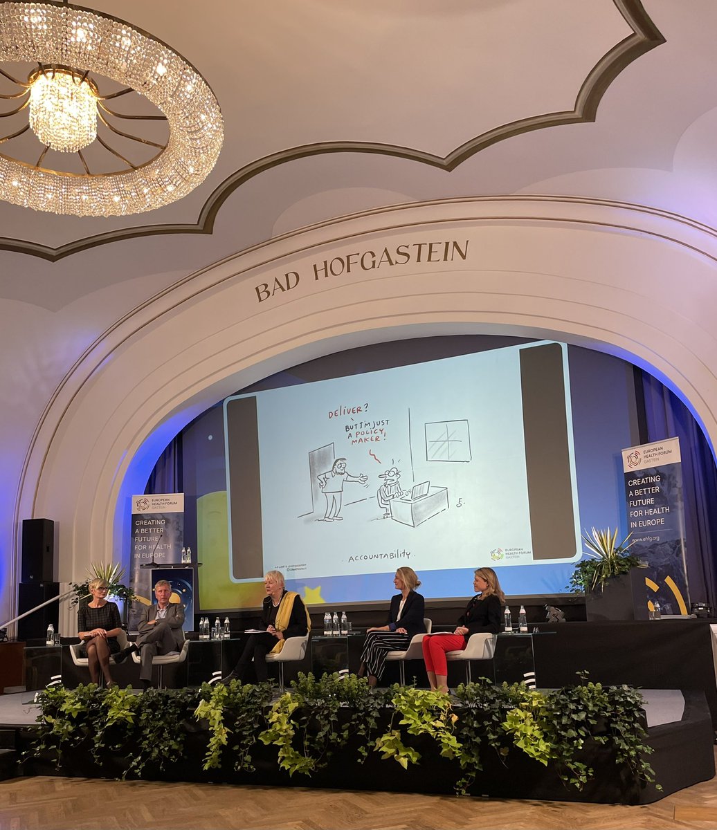 AlexandraITamas's tweet photo. Closing plenary of #EHFG2022:
Key takeaways:
🚀 Continue to advocate that health is an investment not cost
🚀 Break silos
🚀 Further expand consensus
🚀 Trust must be the fuel to go to the moon
🚀 Don’t leave science and innovation behind 
@EFPIA @NathalieMoll https://t.co/L2PVpp2Tkf
