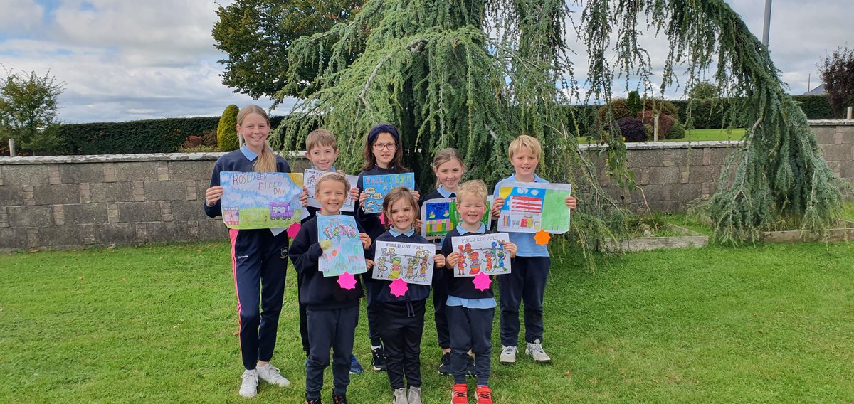 RosegreenNS's tweet photo. Well done to all of the children who entered the Art Competition for Rosegreen Field Day 2022. Congratulations to the winners. https://t.co/7s19f4XLm3