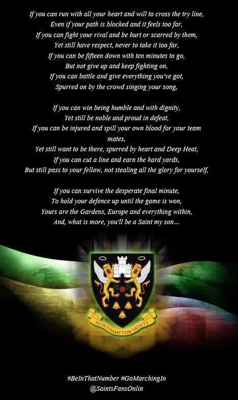 harrishep's tweet photo. Just found this on my phone from 2014. What a season! ⁦@SaintsRugby⁩ ⁦@SaintsComm⁩ https://t.co/xh0lABL6Xh
