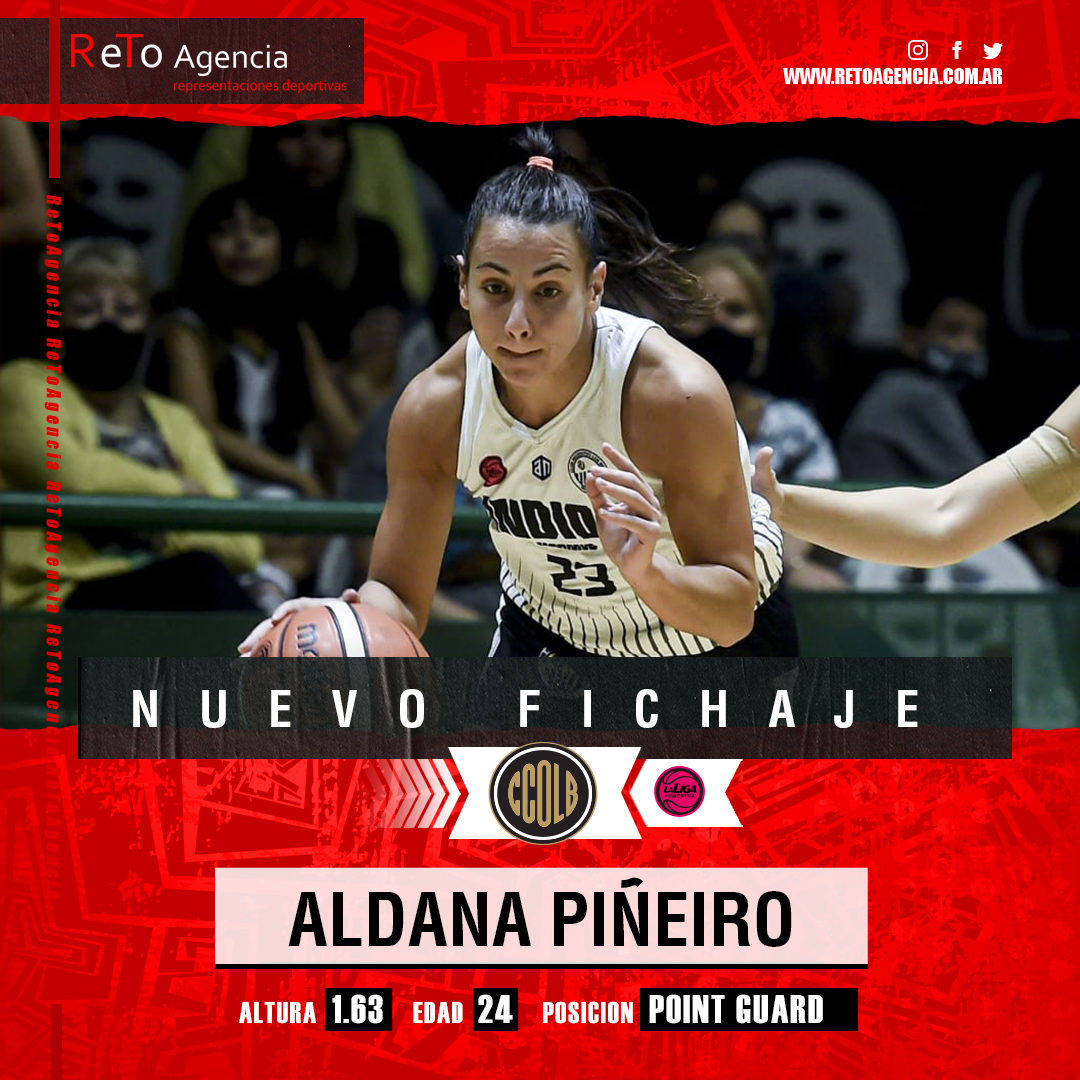 RetoAgencia's tweet photo. RETO AGENCIA informa que ALDANA PIÑEIRO es nueva jugadora 🆕de Olímpico de La Banda en la próxima temporada de Liga Femenina

Aldana tendrá como coach a Rocío Pérez 👏

Éxitos @03Aldu !! 💪
.
.
.
#RetoAgencia 🏀
#aldanapiñeiro
#olimpico
#labanda
#ligafemenina https://t.co/vUgXHdEi4M