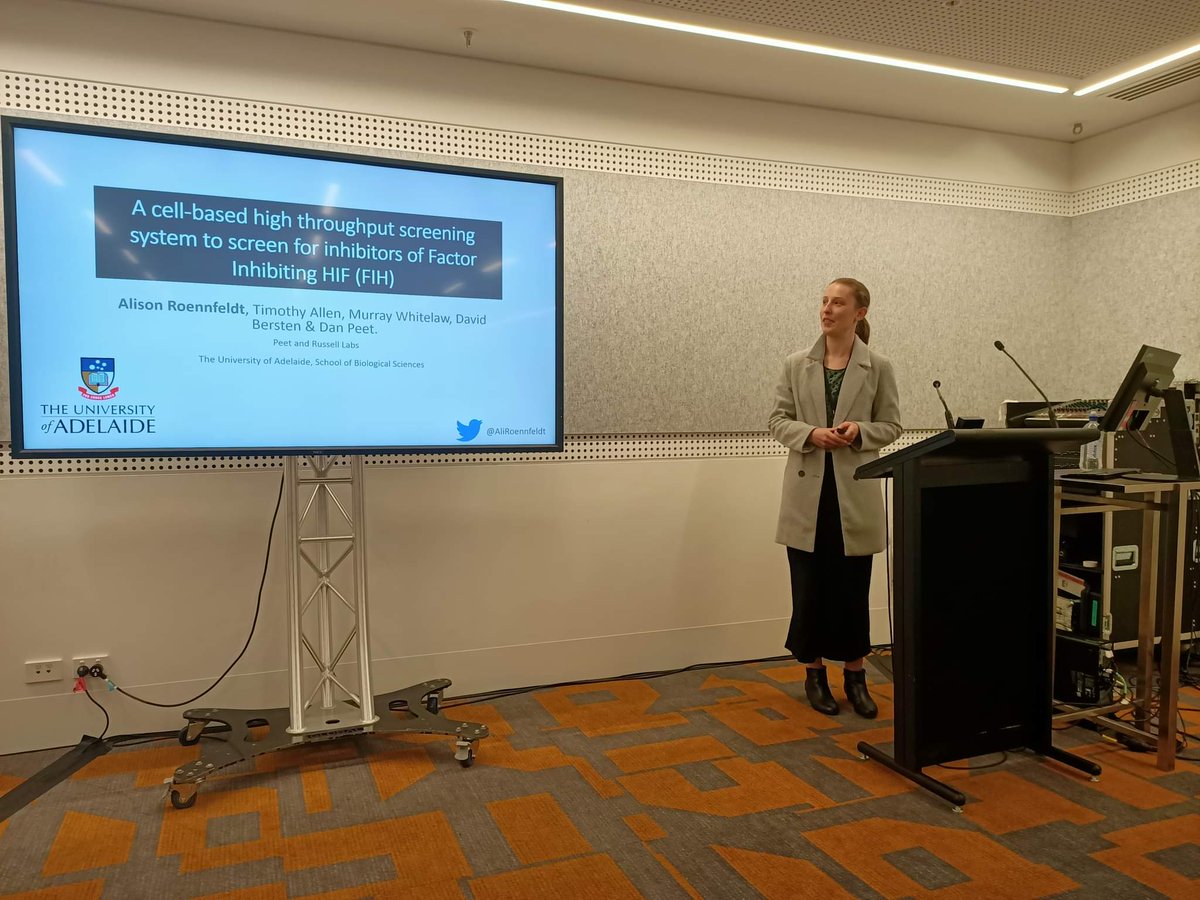It was an absolute honour sharing my work at <a href="/ComBio2022/">ComBio2022</a> in the Target Discovery stream. Thanks Kate Jarman from <a href="/WEHI_research/">WEHI (Walter and Eliza Hall Institute)</a>  and <a href="/ameejg/">A/Prof Amee George</a> for the amazing opportunity! <a href="/ITSASBMB/">ASBMB</a> #combio2022