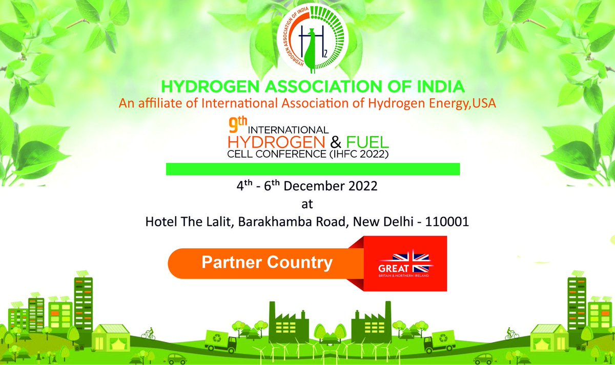 #9th IHFC 2022
Very Happy to Announce THE UK as Partner Country for 9th IHFC 2022.<a href="/bp_India/">bp India</a> <a href="/BPCLimited/">Bharat Petroleum</a> <a href="/EngineersIND/">Engineers India</a> @ShellEnergyHome <a href="/IndianOilcl/">Indian Oil Corp Ltd</a>