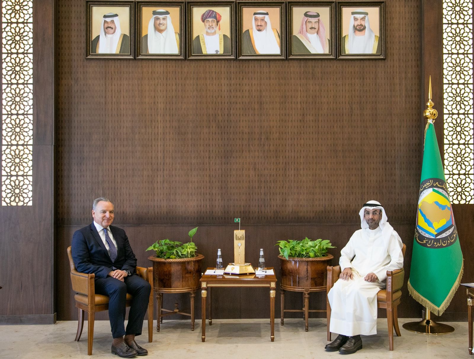  on twitter during his meeting with the ambassador of the
