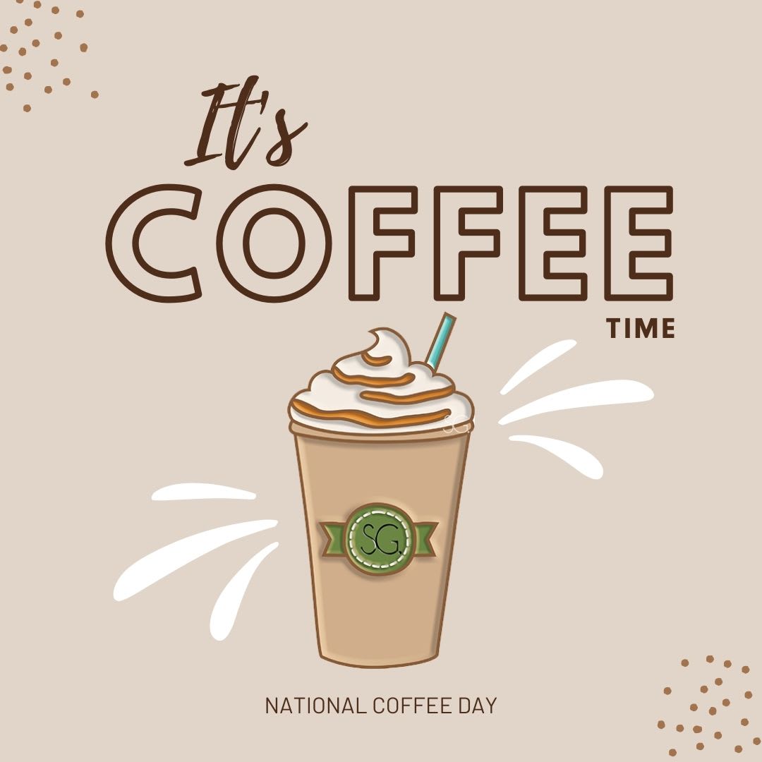 SignGypsiesWest's tweet photo. Many people can’t start their day without drinking a cup of joe. So whether you enjoy your coffee
on the go or prefer to linger over a second cup, be sure to observe National Coffee Day! 

#sg #readysetcelebrate #signgypsies #celebrateeverything #yarddisplays #yardgreetings #yard https://t.co/8OxKWhwQQw