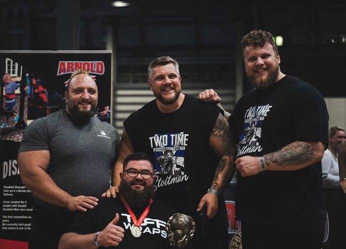 I managed to take the win at the Arnold's Sports Festival and also set a new world record at the seated deadlift with a 646kg lift! Very pleased with tht! Worlds Strongest Disabled Man 2022 Arnolds UK Strongest Disabled Man 2022 #gymmotivation #disabled #MultipleSclerosis