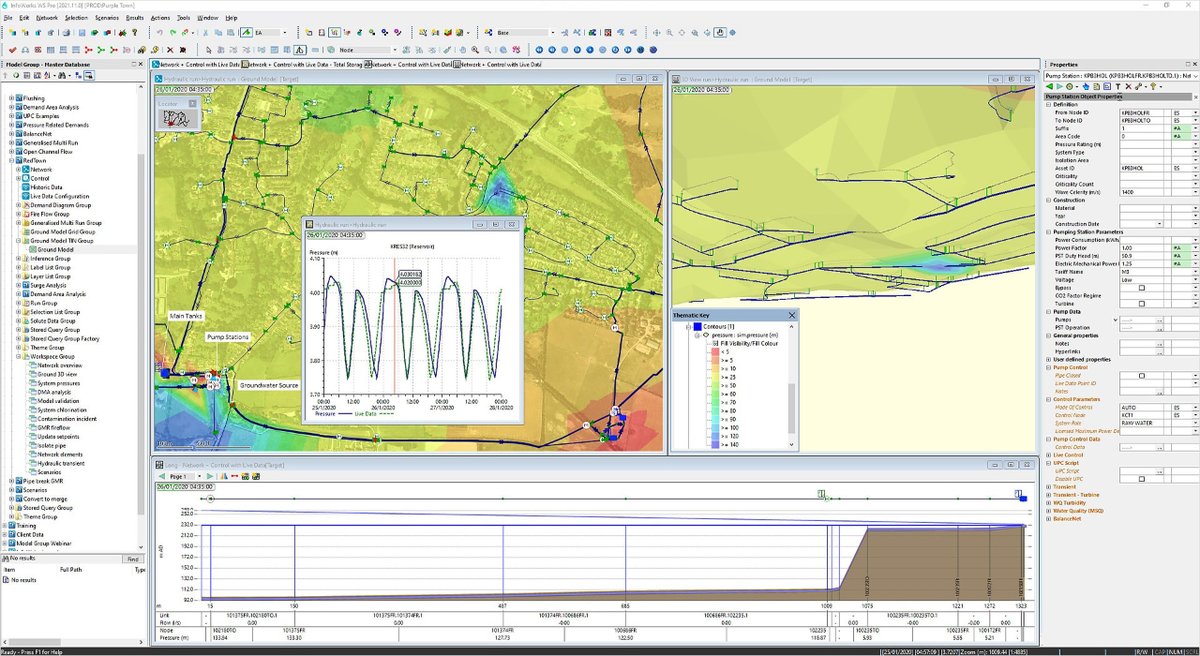 DatechPortugal's tweet image. O #InfoWorks WS Pro da #Innovyze: Permite aos #engenheiros modelar sistemas de #DistribuiçãodeÁgua. Representa com precisão as operações do sistema a velocidades recorde, incluindo uma vasta gama de bombas e válvulas. datech.pt/software/ciclo…