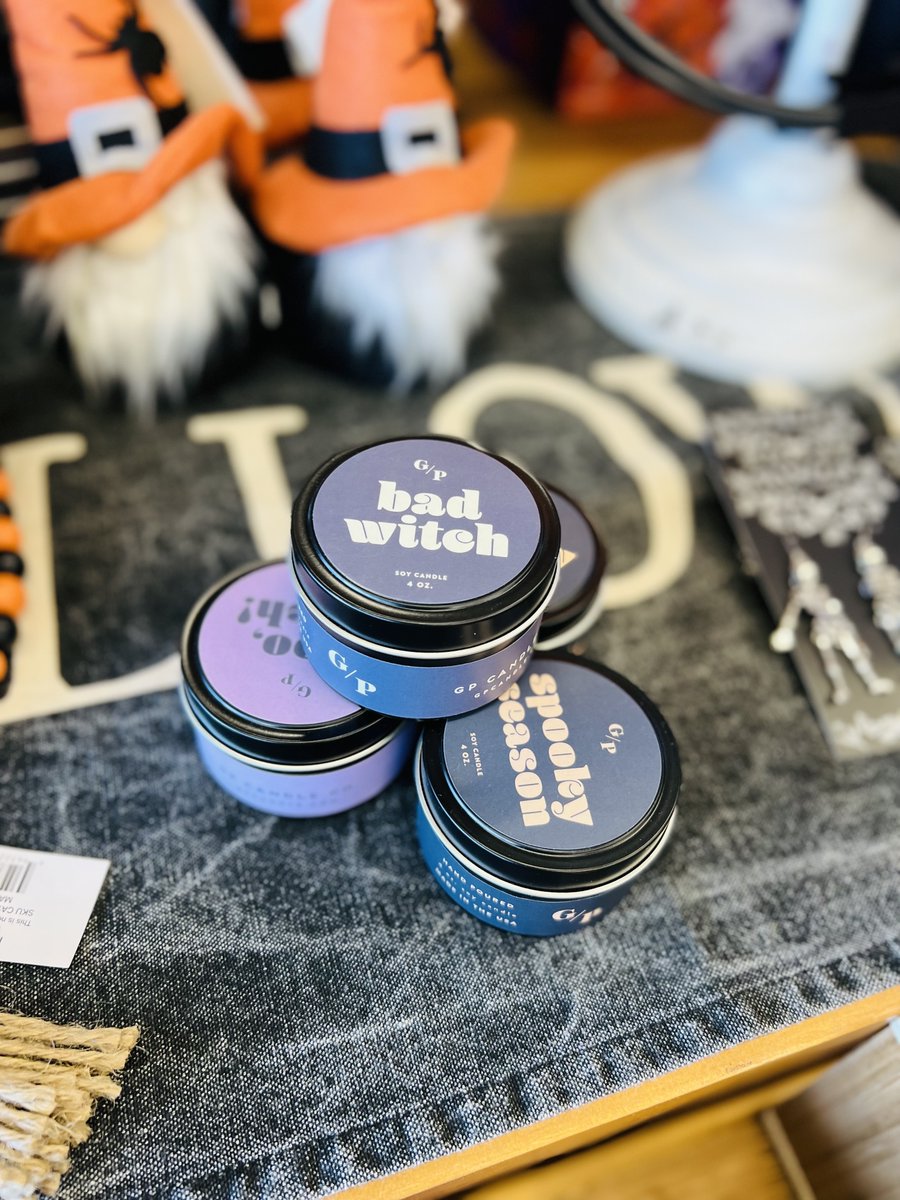 AceofGray's tweet photo. We have everything spooky that you could think of in our Gift Shop! We have Tee Shirts, Jewelry, Cups, and even Spooky Candles! Stop by and check out our Spooky Display today!๐ป
#ShopAceOfGray #TheresNoStoreLikeIt #OneStopShop #GreatGifts #SpookySeason #NewDisplay... https://t.co/FveHBY78nx