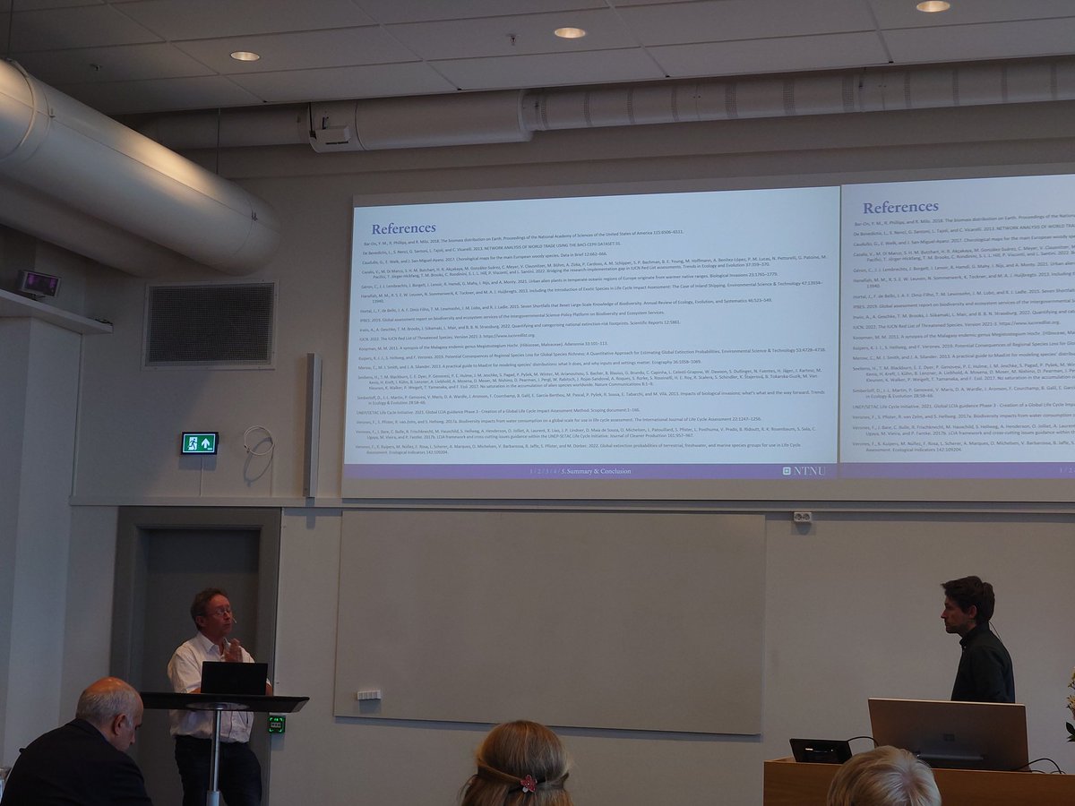So the first round appear to went well, up to the second opponent Thomas Brooks <a href="/IUCNscience/">Thomas Brooks</a>