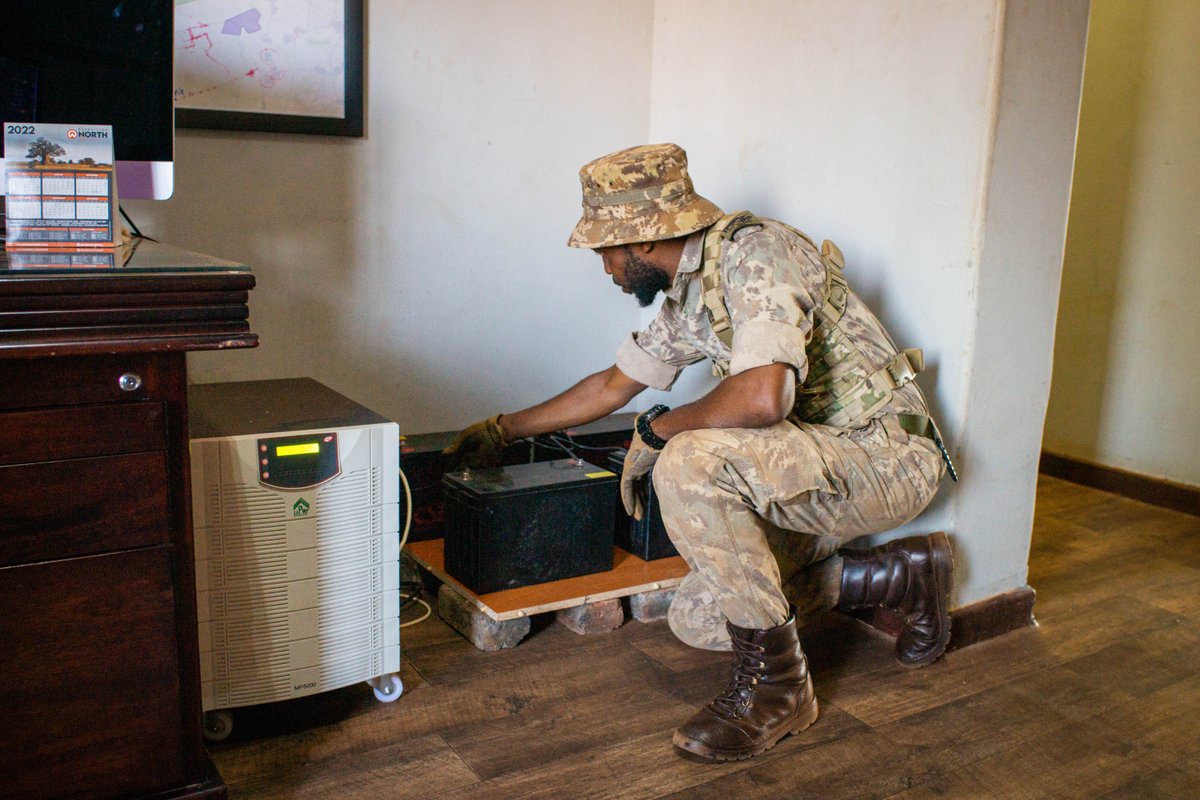 ICORP_Africa's tweet photo. Thank you for your support and donations. We now have an inverter! Which makes it possible for us to keep up with our work, even when load shedding hits us.
#loadshedding #powercuts #icorp #eskom #conservation https://t.co/0IZ41jNRfl