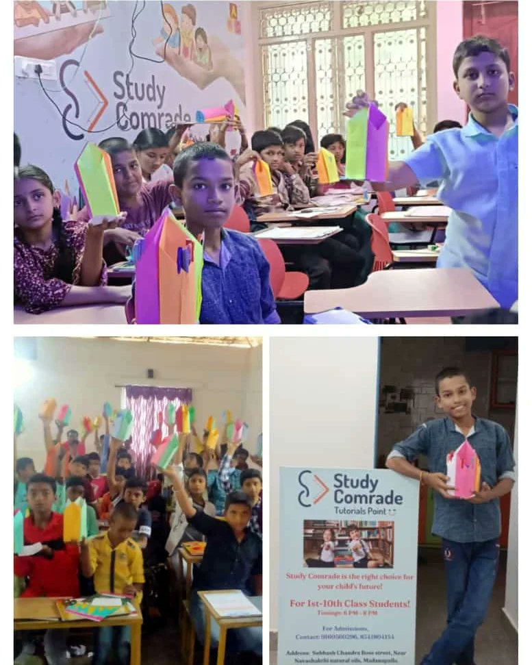 studycomrade's tweet photo. It is happening this Dasara...😃
Vihaan (meaning- The new Begining), A 10-day offline Bootcamp has been started to drive the change in offline mentoring super young and little buds who wish to learn the things they desire. 
Study Comrade Tutorial Point, Burma Street, Madanapalle. https://t.co/NJ0k9K5ubR