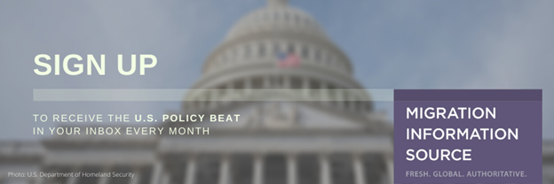 MigrationPolicy's tweet photo. Immigration policy is too complex for Twitter

Go deeper with the monthly US Policy Beat. Articles are written by top MPI experts &amp; designed to demystify the most pressing issues of the day in a balanced, accurate way
https://t.co/aZeESemi0m https://t.co/m3h6lK9R5L