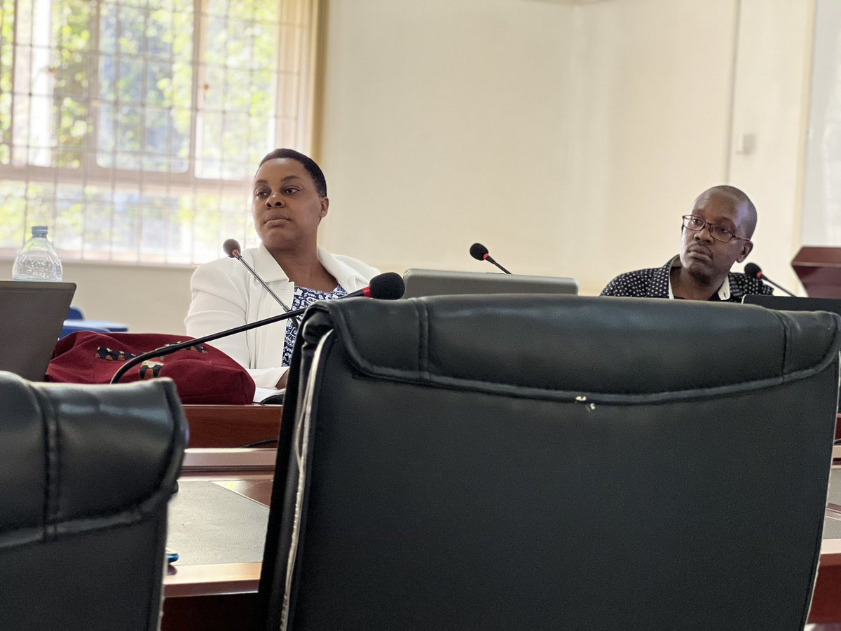MakerereIGDS's tweet photo. As she concluded her presentation, Dr Ann Ninsiima has passed on a great deal of gratitude to every @Makerere staff especially at the @Mak_SWGS for looking out for one another and pushing themselves to read extensively and share knowledge. #CHUSSseminarSeries #Makerereat100 https://t.co/sDC9mt9Tez