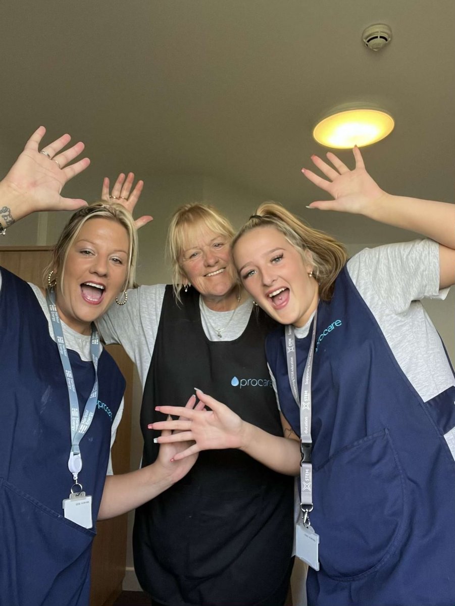 Meet below Jane, Vicky &amp; Laura who are Mother, Daughter &amp; Granddaughter working at a site in York.  It's very unique having staff spanning over 3 generations of the same family.  Shows we're a great Company to work for and we couldn't be prouder to have them on our team💧