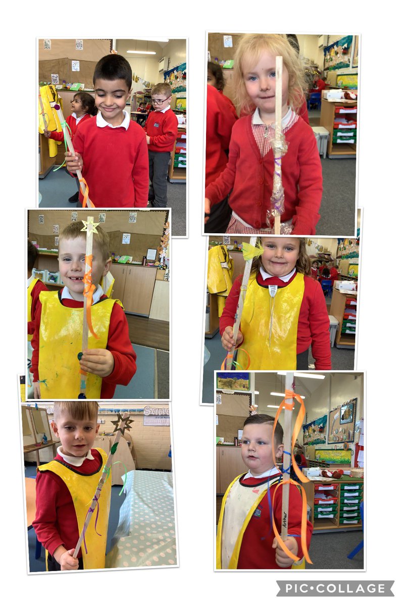 The Busy Bees had great  fun making ‘magic counting wands’. We can’t wait to use them in our maths activities.@FallaParkSchool @MissDoyle_Falla <a href="/MissBrent/">Miss Brent</a> @Miss_Carr_Falla