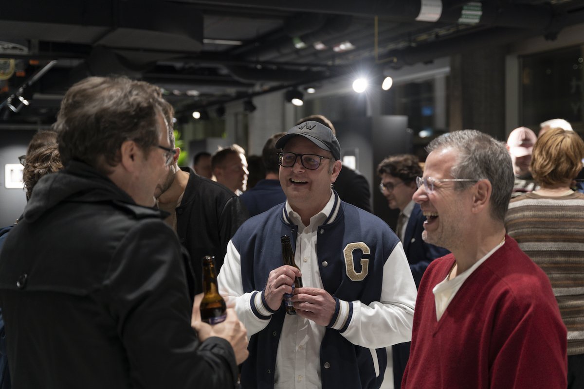 elementumart's tweet photo. 📸 from last night, thank you to our amazing #NFTcommunity that joined us yesterday on a rainy day at the inauguration of https://t.co/qt65z2GJ0L NFT Gallery at Circle 18 in #Zurich 

Thank you @SNOWCASH432 for your vision &amp;
 @KateVassGalerie for the support and collaboration 🙏 https://t.co/nIrLOrF5wx