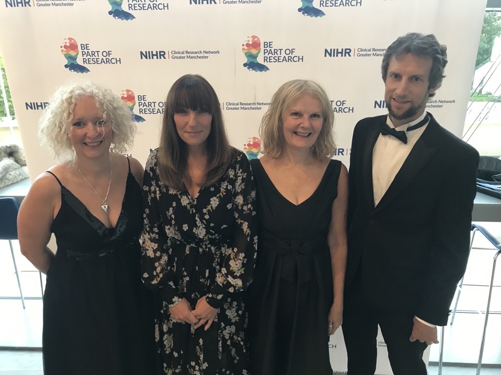 Super excited to be attending the Greater Manchester Health and Care Research Awards '22 as our Research Delivery Team is proud to be nominated in the 'Transforming Research Delivery' category. #GMHCRA22