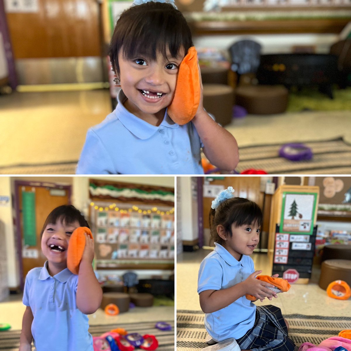 SPEDTEACHDISD's tweet photo. Anything can be a phone when you use your imagination☺️ ☎️ #ringringHello @CowartDISD @PersonalizeDISD @DISDSPED @DISDSpecialized @ICanReadDallas @R10sped @dallasschools #pretendandlearn #EarlyChildhoodSpecialEd https://t.co/lWND8UKsCA