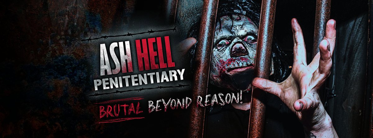 ❗️New for 2022! Ash Hell Penitentiary - Brutal Beyond Reason❗️
A riot has broken out at Ash Hell Penitentiary! The main cell block is out of control and now open for the very first time! 
Enter Ash Hell Penitentiary this year for the hardest hitting, skin stripping experience!
