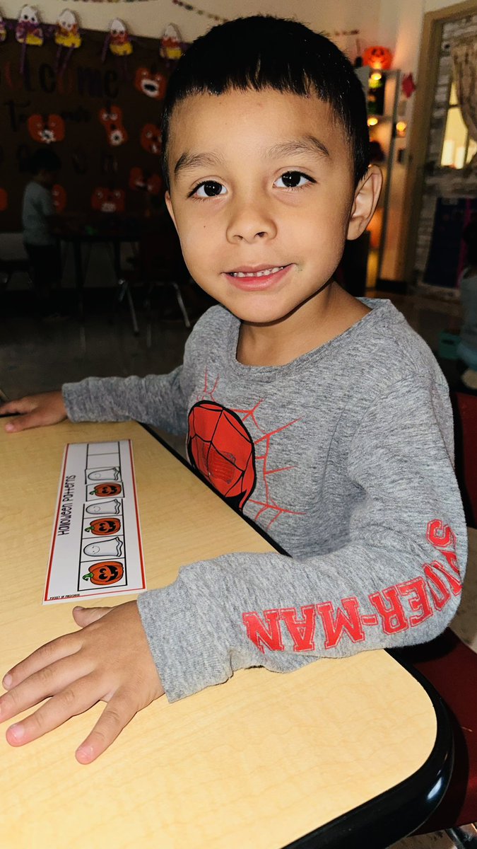 Working on finishing patterns is fun when it’s Halloween themed!