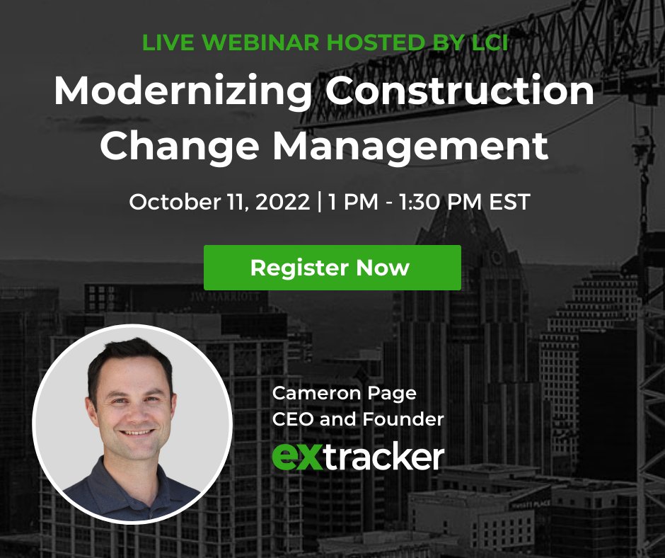 ClearstoryBuild's tweet photo. Struggling w/ your current #ChangeOrder process? Join our own Cameron Page on 10/11 @ 1 PM ET, as he joins the @LeanConstruct to discuss the core issues teams face w/ static COR logs & paper T&M Tags. Register now: https://t.co/FBdA31v9Al.
#LCICongress22 #LeanThinking #contech https://t.co/KWxlttkSJi