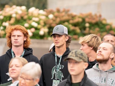 elivanderveen4's tweet photo. Had a great time at @MSU_Football game visit on saturday! Thanks for the invite! @CoachGebhardt @BigKirk94 @Hudsyfootball https://t.co/2keUcanbeK