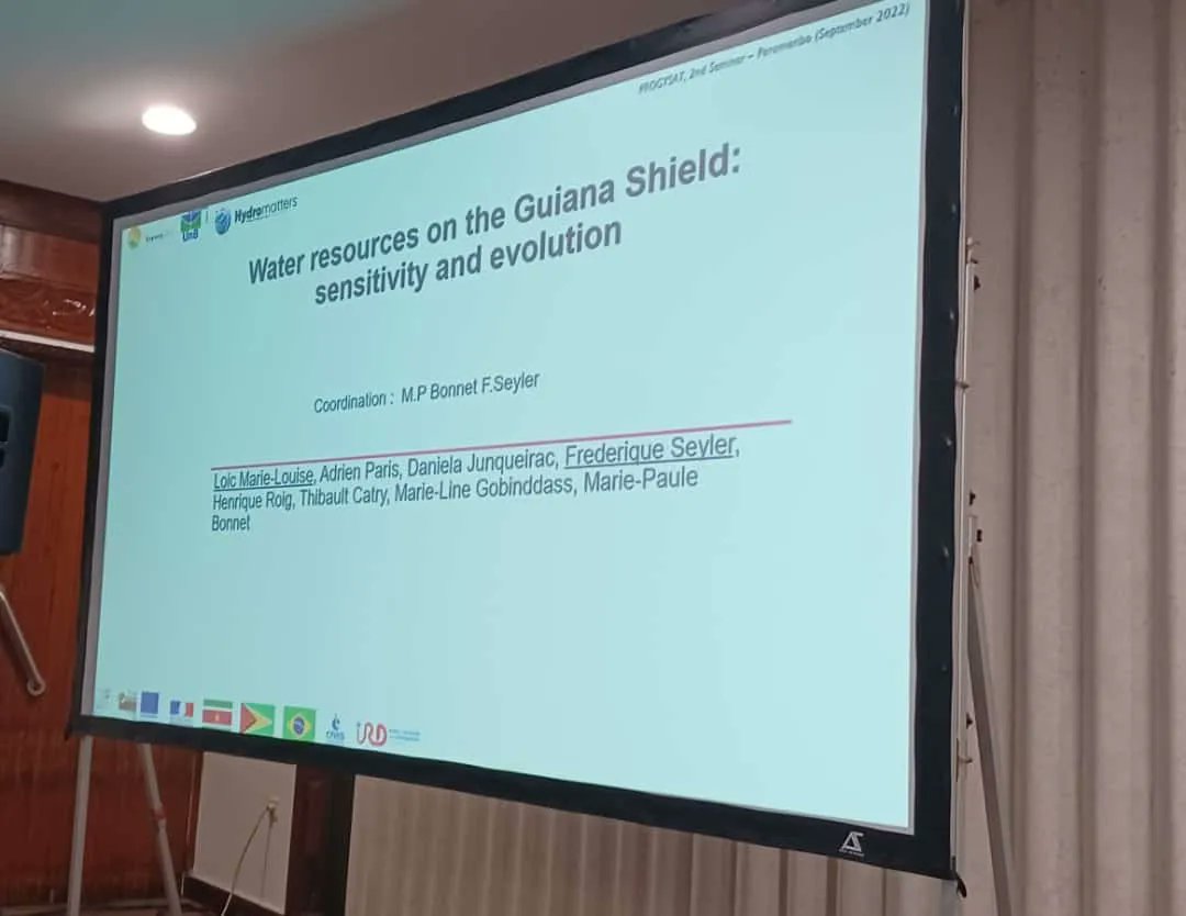 ComAuCarre's tweet photo. #Scientifiques et experts de #Guyane, de #Amapa, du #Surinam, du #Guyana sont actuellement réunis en séminaire à Paramaribo.
Plus d'information sur le projet #progysat dans le cadre duquel est organisé ce séminaire >>> https://t.co/9WLalreGa6
#satellites #IRD https://t.co/N4Ew89Xhuf