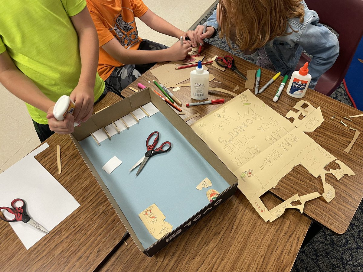 Team work makes the dream work when designing a pinball machine with plenty of forces! #3rdgradeGT <a href="/JustinJags/">Justin Elementary</a>