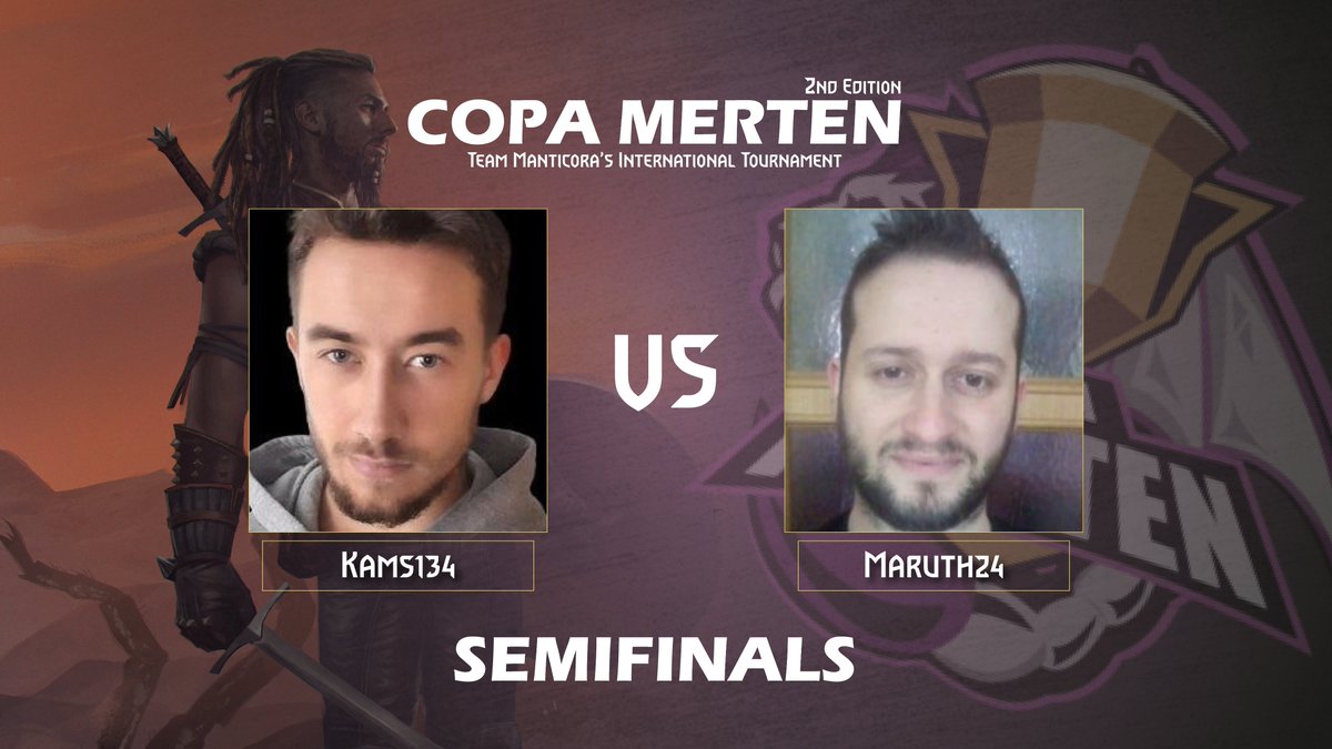 The semis are here! <a href="/kams1341/">kams134</a> from <a href="/LeviathanTlg/">(TLG)TEAM LEVIATHAN GAMING</a> will face <a href="/maruth_zio/">Zio Maruth</a> from <a href="/EscCardGaming/">ESC Card Gaming</a>! Today at 21:00 CEST on Krosano's channel: twitch.tv/krosano